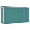 Wall-mounted Garden Shed Green 118x288x178 cm Galvanised Steel