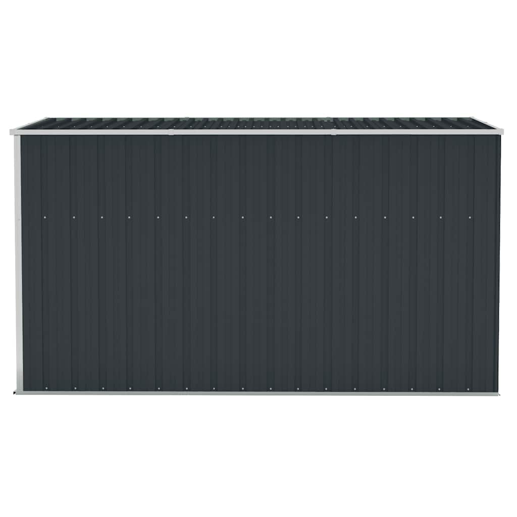 Garden Shed Anthracite Galvanized steel, metal Medium Garden Shed