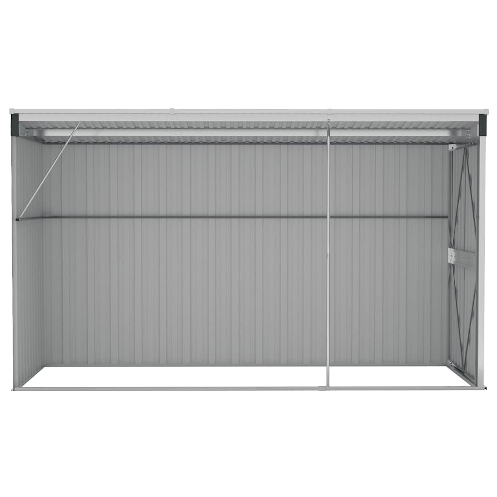 Garden Shed Anthracite Galvanized steel, metal Medium Garden Shed