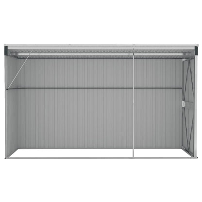 Garden Shed Anthracite Galvanized steel, metal Medium Garden Shed