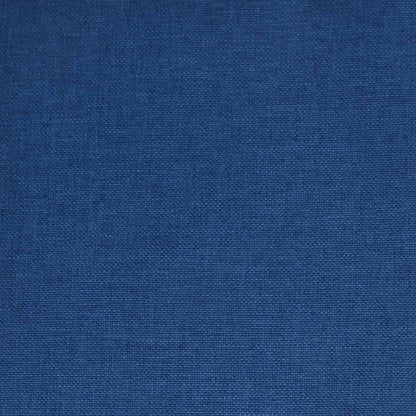 Swivel Office Chair Blue Fabric