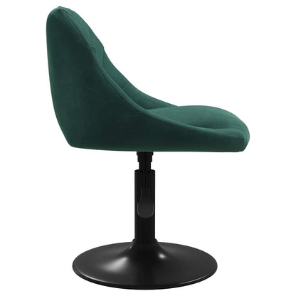 Bar Stool Dark Green Velvet