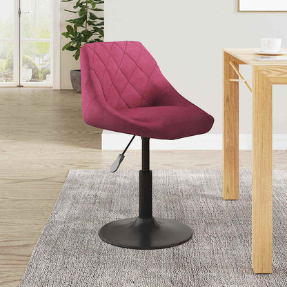 Bar Stool Wine Red Velvet