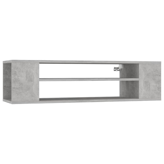 TV Cabinet | Concrete Grey | Engineered Wood | Medium | TV Cabinet