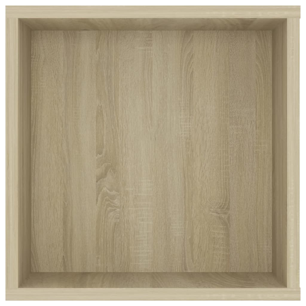 Wall-Mounted TV Cabinet Sonoma Oak 102x35x35 cm Engineered Wood