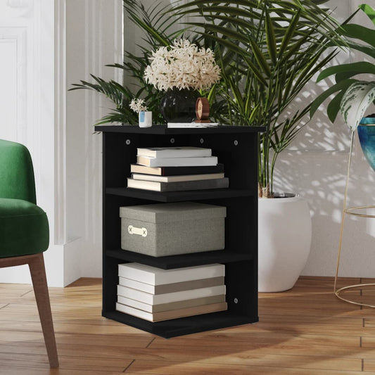 Side Cabinet | Black | Engineered wood | 35 x 35 x 55 cm | Side Cabinet