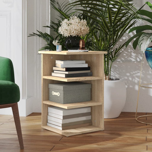 Side Cabinet | Sonoma oak | Engineered wood | Compact