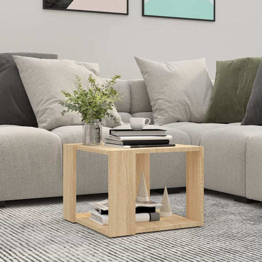 Coffee Table | Sonoma oak | Engineered wood | Compact | Coffee Table