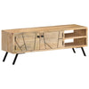 TV Cabinet 110x30x40 cm Solid Mango Wood