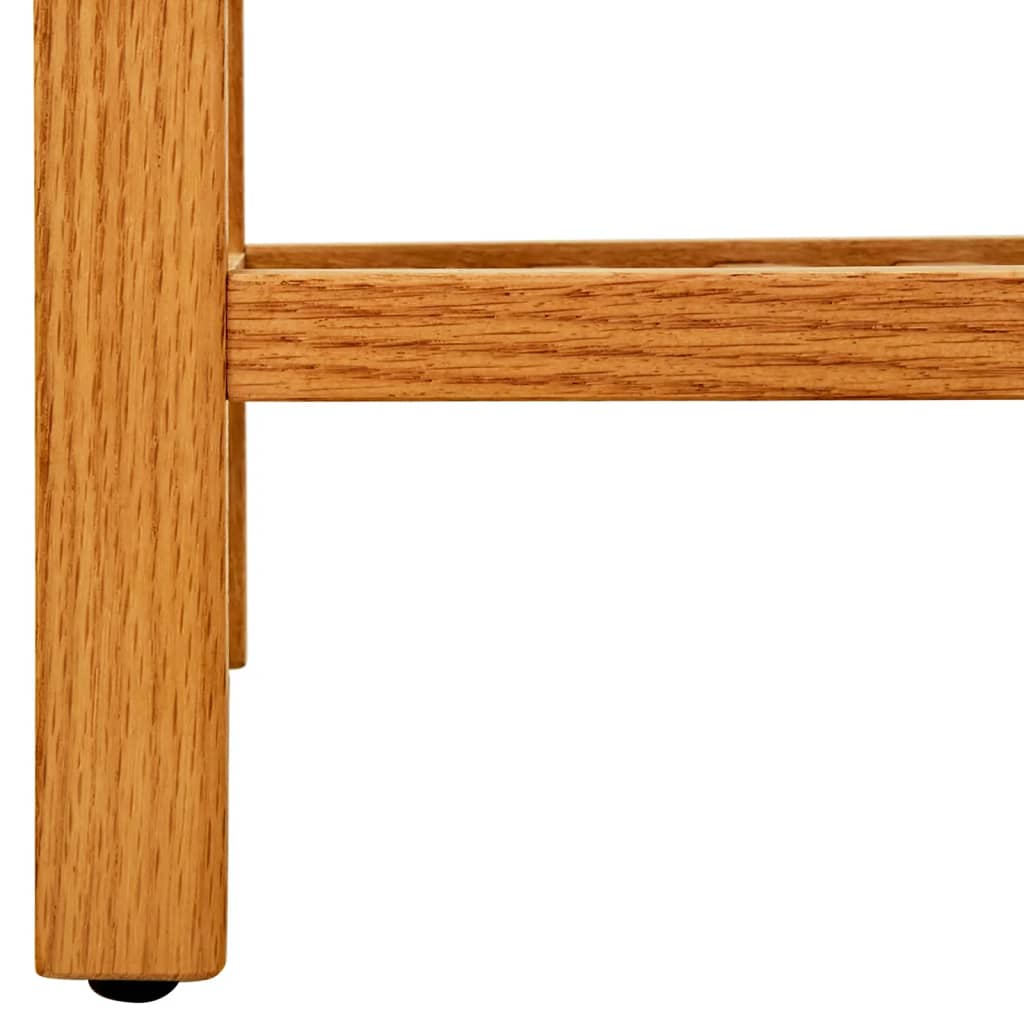 Shoe Rack Natural Oak Solid Oak Wood Standard Shoe Rack