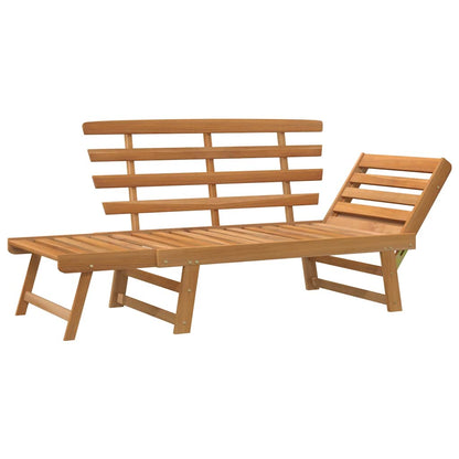 316471 vidaXL Garden Bench 2-in-1 190 cm Solid Acacia Wood