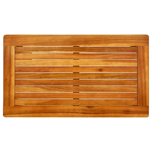 316399 vidaXL Garden Coffee Table 70x40x36 cm Solid Acacia Wood