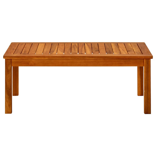 316400 vidaXL Garden Coffee Table 90x50x36 cm Solid Acacia Wood
