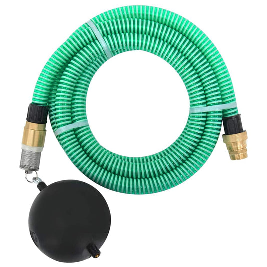 Suction Hose | Green | PVC, Brass | Large | Durable | Suction Hose