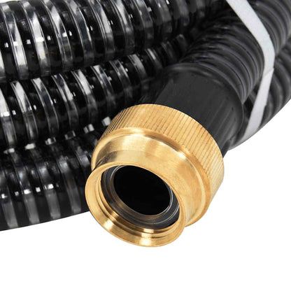 Suction Hose | Black | PVC, brass | 3 meters | Durable | Garden Hose