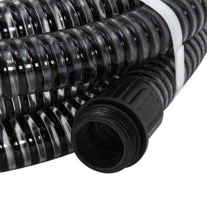 Suction Hose | Black | PVC, Brass | 10 m | Durable | Suction Hose