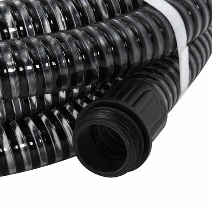 Suction Hose | Black | PVC, Brass | 1.1 inch outer diameter |  Durable