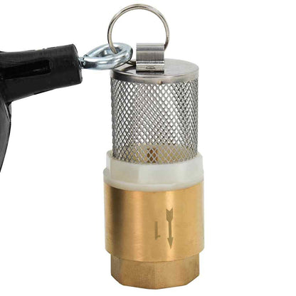 Suction Hose | Black | PVC, Brass | 1.1 inch outer diameter |  Durable