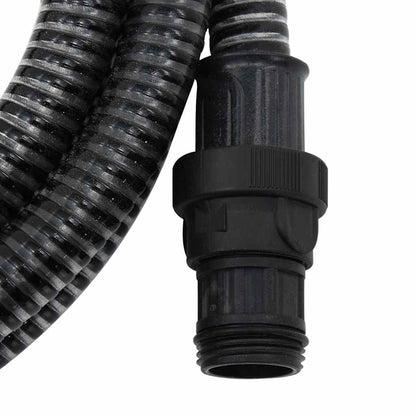 Suction Hose | Black | PVC | 1 inch diameter, 4 m length | Durable
