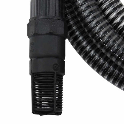 Suction Hose | Black | PVC | 1 inch diameter, 4 m length | Durable