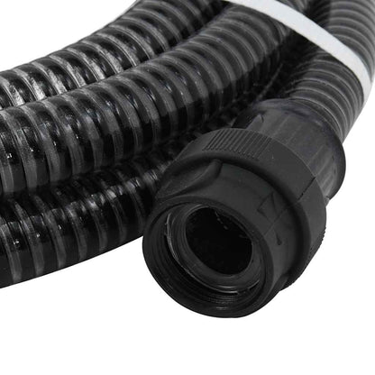 Suction Hose | Black | PVC | 1 inch diameter, 4 m length | Durable