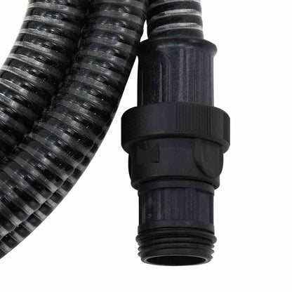 Suction Hose | Black | PVC | 10 m | Durable | Suction Hose | Cylindrical