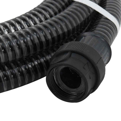 Suction Hose | Black | PVC | 10 m | Durable | Suction Hose | Cylindrical