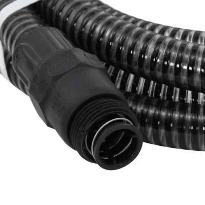 Suction Hose | Black | PVC | 10 m | Durable | Suction Hose | Cylindrical