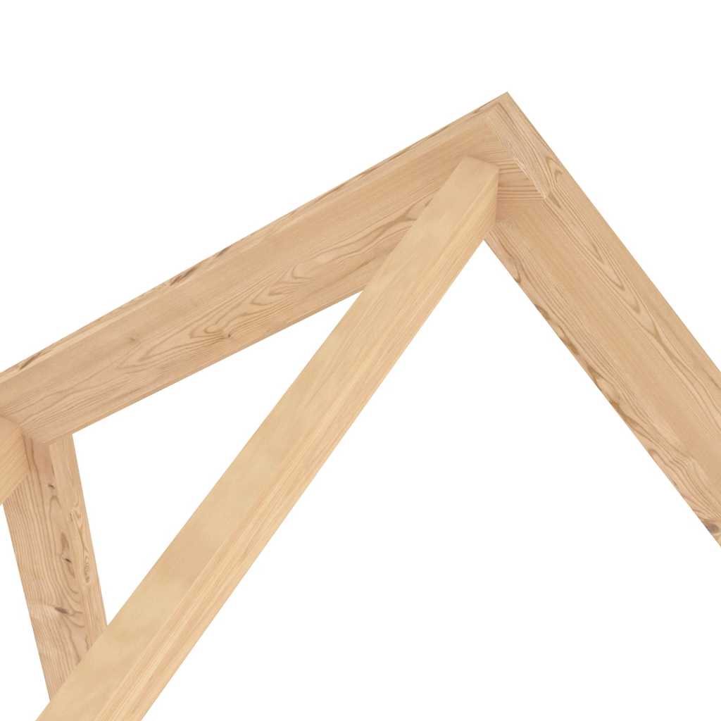 Kids Bed Frame | Wooden | Solid pine wood | 70 x 140 cm | Kids Bed Frame