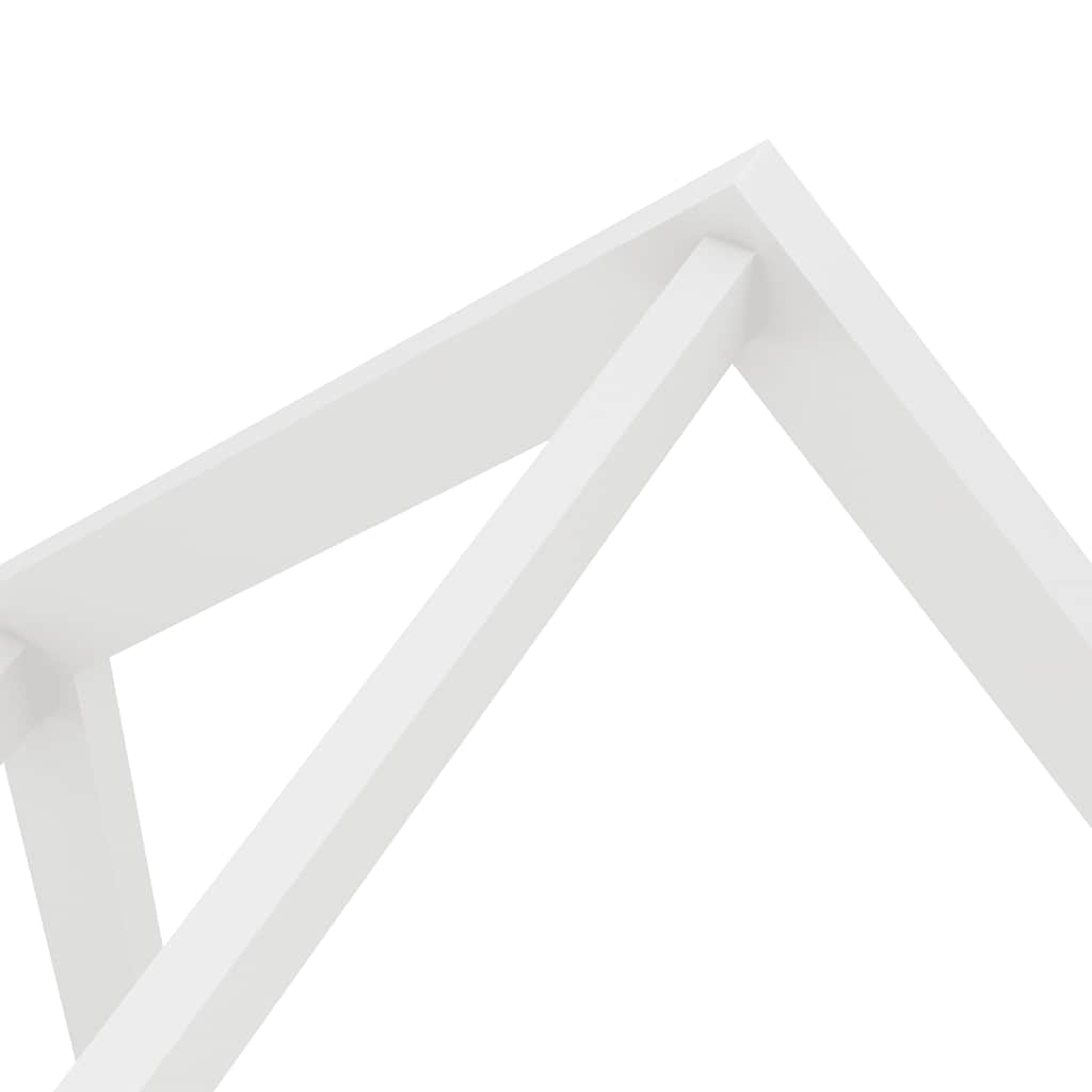 Kids Bed Frame | White | Solid pine wood | 70 cm x 140 cm