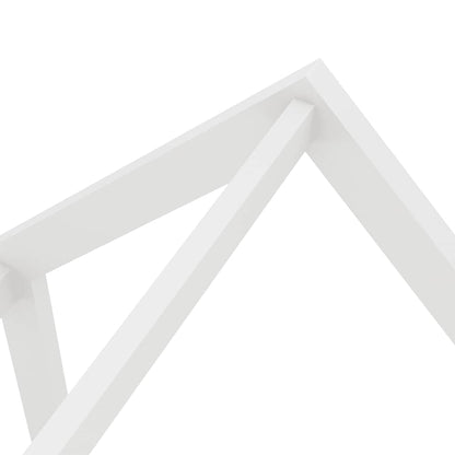 Kids Bed Frame | White | Solid pine wood | 70 cm x 140 cm