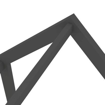 Kids Bed Frame | Dark Grey | Solid Pine Wood | 90x200 cm | Kids Bed Frame