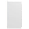 Bed Cabinets 2 pcs White 40x35x62.5 cm Engineered Wood