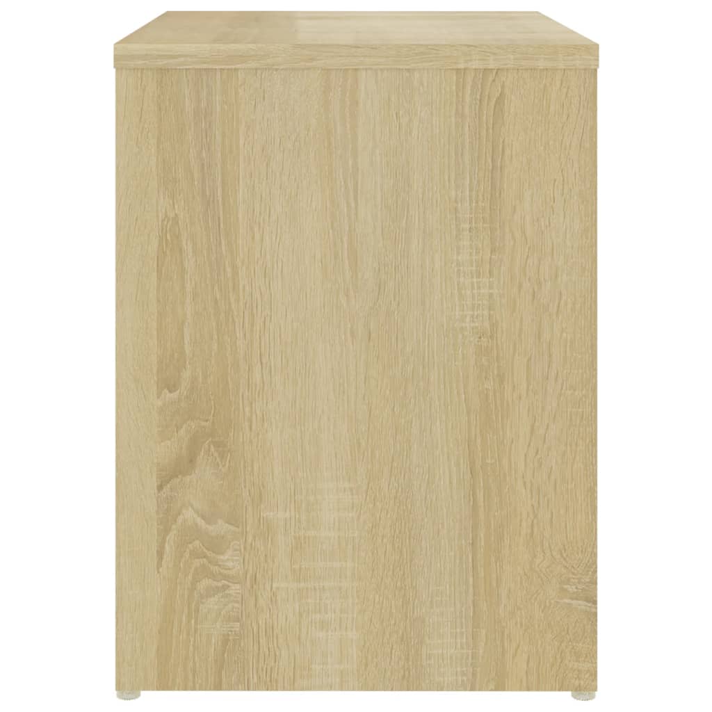 Bed Cabinets 2 pcs Sonoma Oak 40x30x40 cm Engineered Wood
