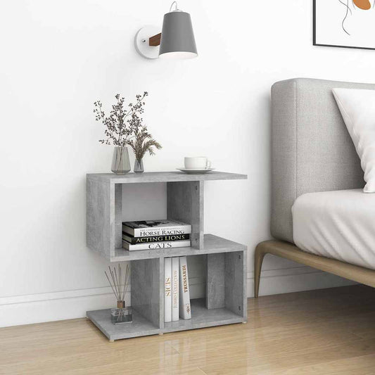 806373 vidaXL Bedside Cabinets 2 pcs Concrete Grey 50x30x51,5 cm Engineered Wood