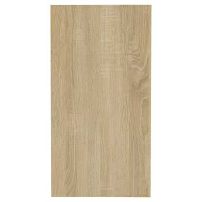 Side Table Sonoma Oak 50x26x50 cm Engineered Wood