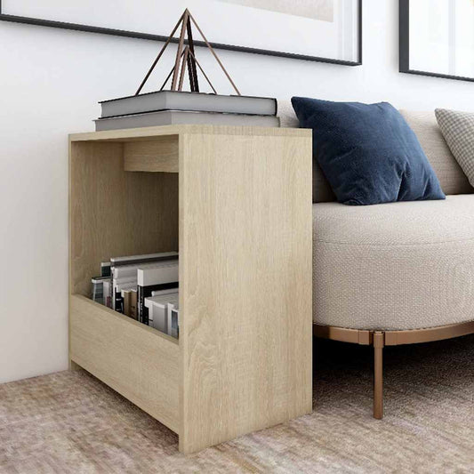 Side Table | Sonoma Oak | Engineered Wood | Small | End Table