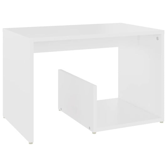 Side Table | White | Engineered wood | Medium | Side Table | Rectangular