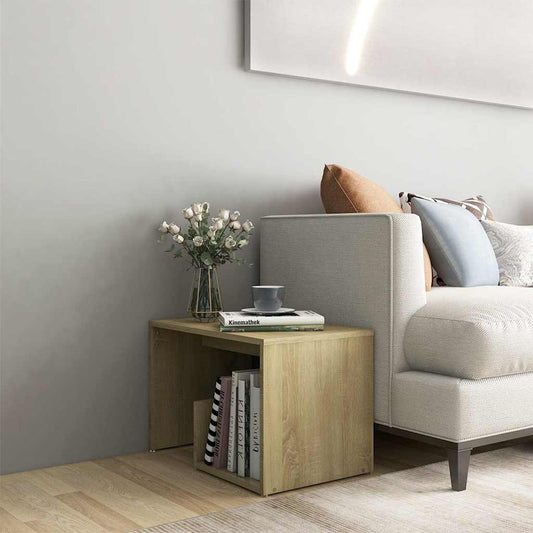 Side Table | Sonoma oak | Engineered wood | Standard | Side Table