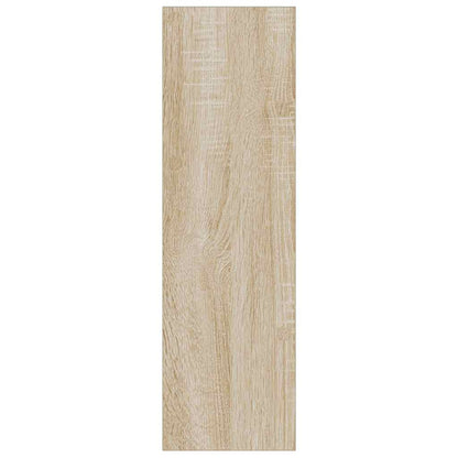 Wall Shoe Cabinets 2 pcs Sonoma Oak 60x18x60cm Engineered Wood