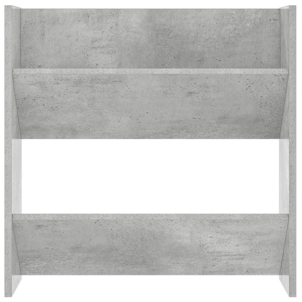 Wall Shoe Cabinet Concrete Grey 60x18x60 cm Engineered Wood