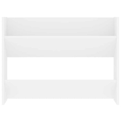 Wall Shoe Cabinet White 80x18x60 cm Engineered Wood