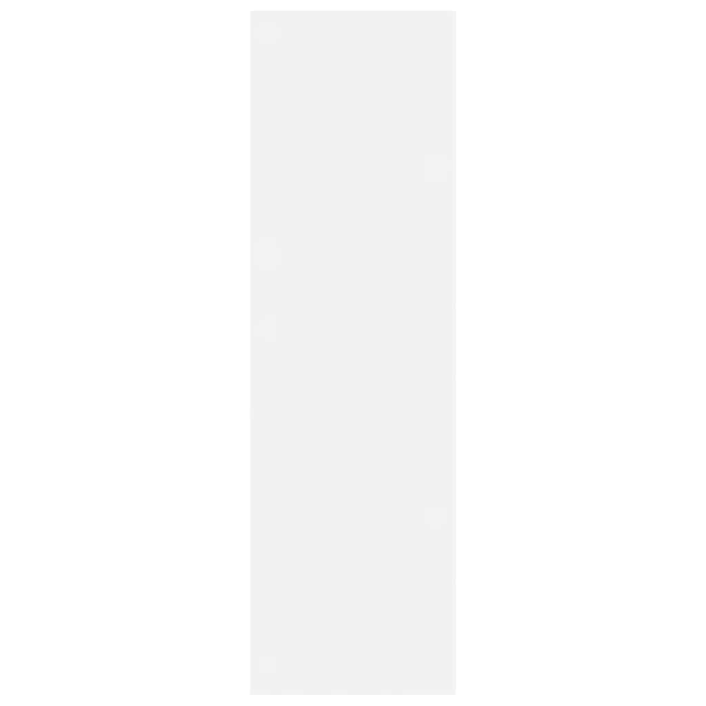 Wall Shoe Cabinet White 80x18x60 cm Engineered Wood