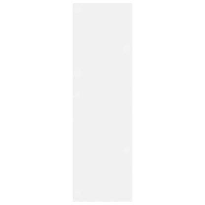 Wall Shoe Cabinet White 80x18x60 cm Engineered Wood