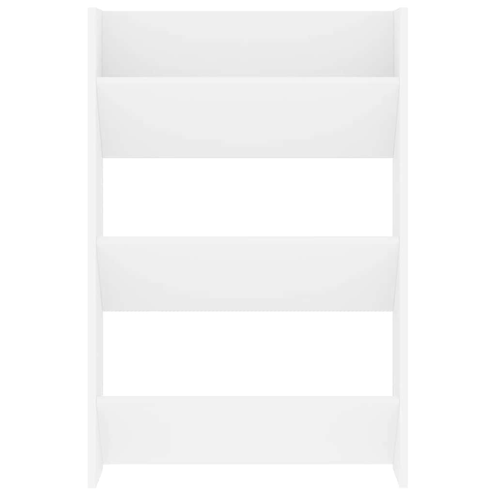 Wall Shoe Cabinet White 60x18x90 cm Engineered Wood