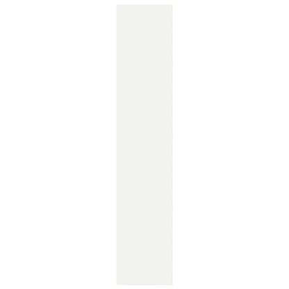 Wall Shoe Cabinet White 60x18x90 cm Engineered Wood