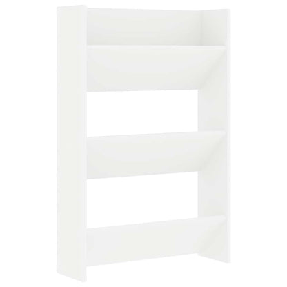 Wall Shoe Cabinets 2 pcs  White 60x18x90 cm Engineered Wood
