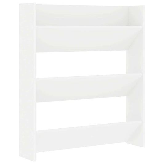 Wall Shoe Cabinet | White | Engineered wood | Medium | Wall mounting