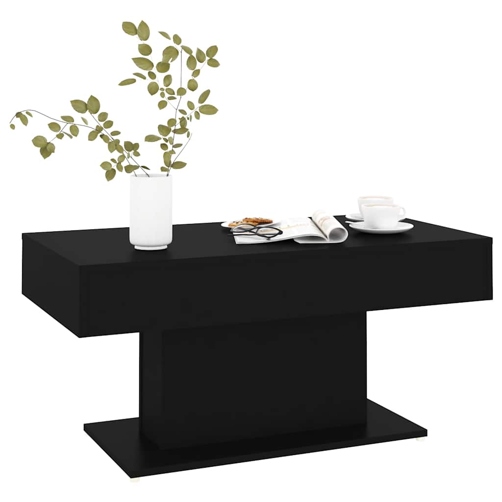 Coffee Table | Black | Engineered wood | Medium | Durable | Coffee Table