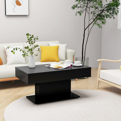 Coffee Table | Black | Engineered wood | Medium | Durable | Coffee Table